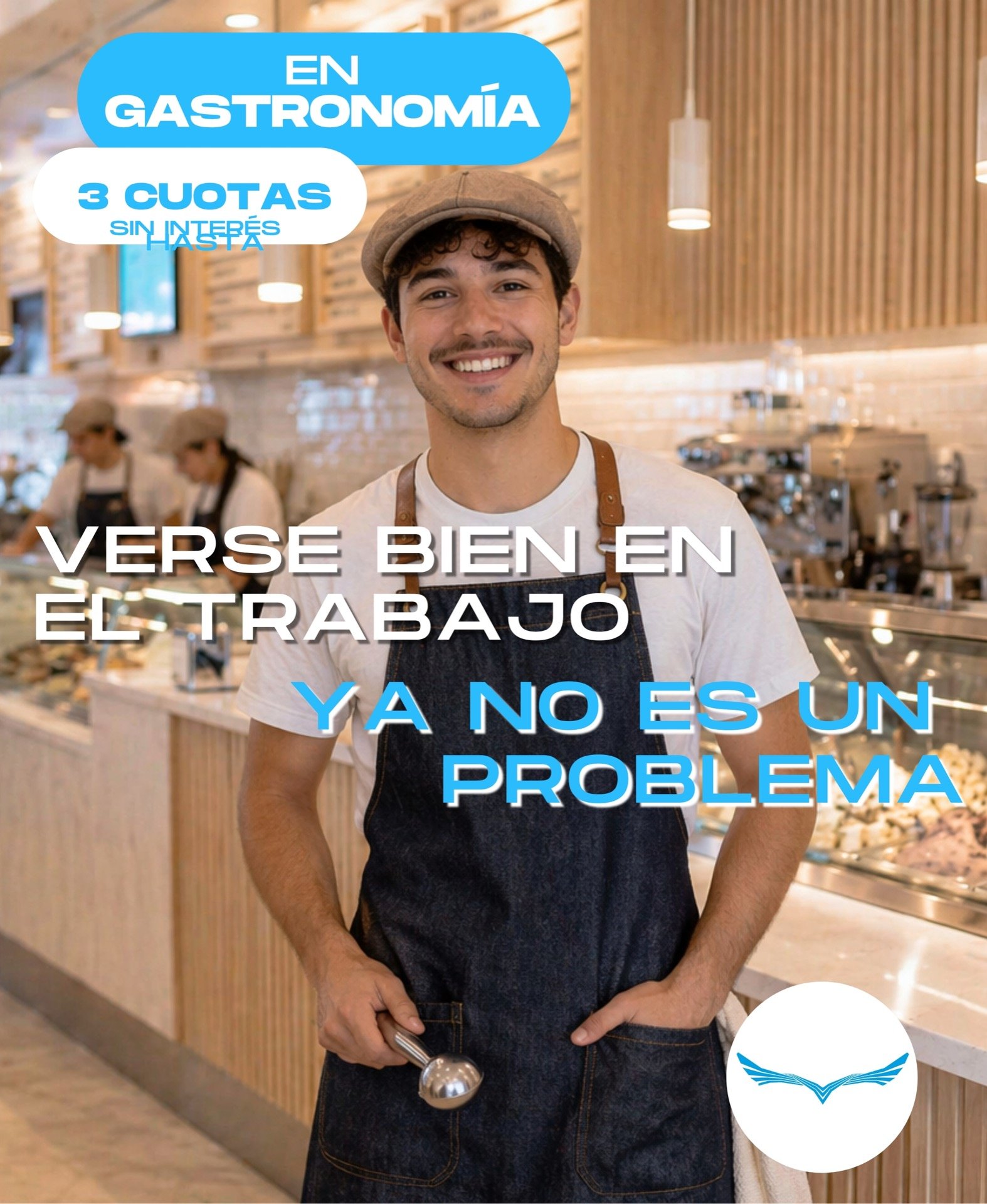 Banner mobile Lazzul - Uniforme gastronomico con delantal de jean