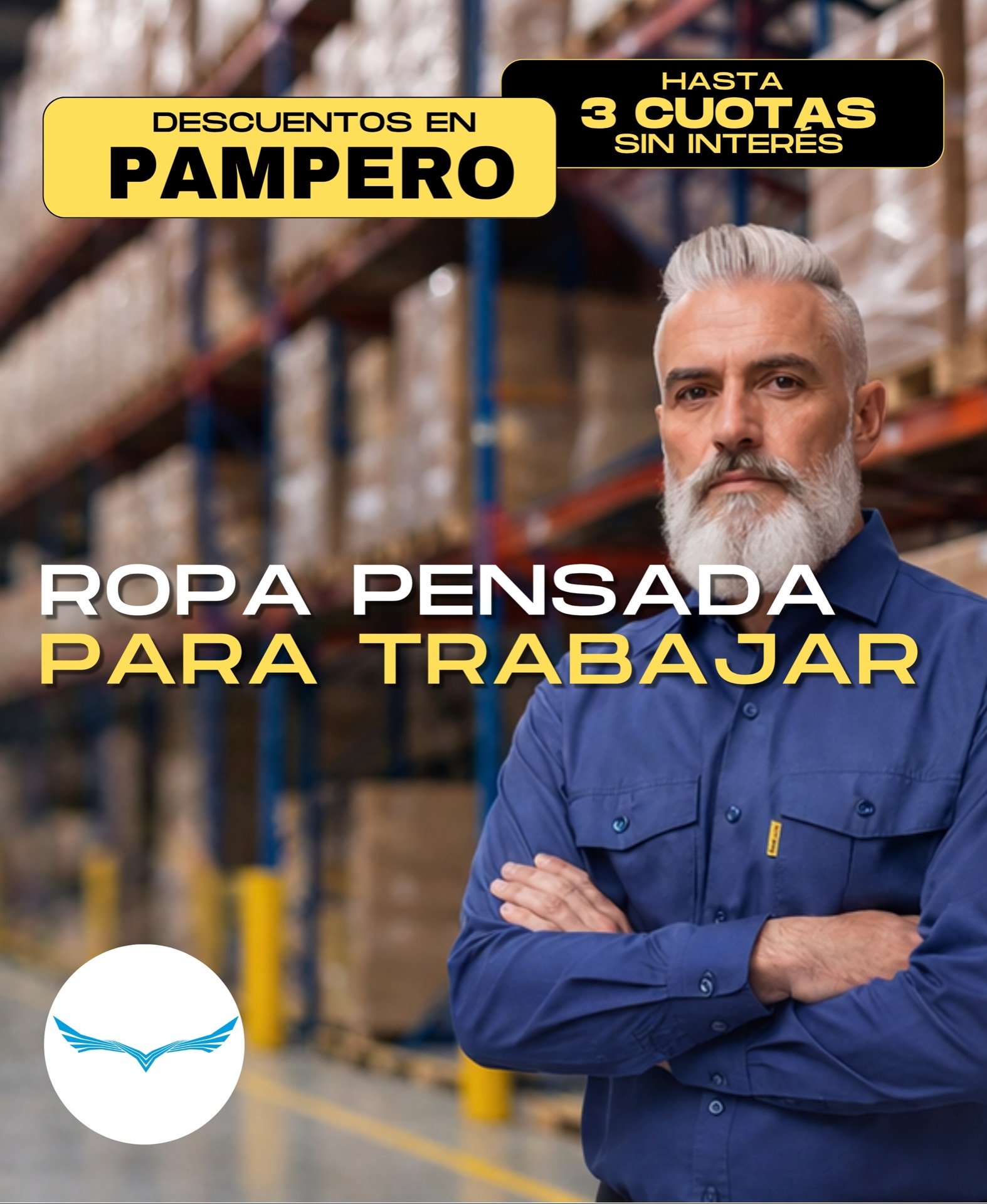 Banner mobile Lazzul - Ropa de trabajo Pampero en deposito