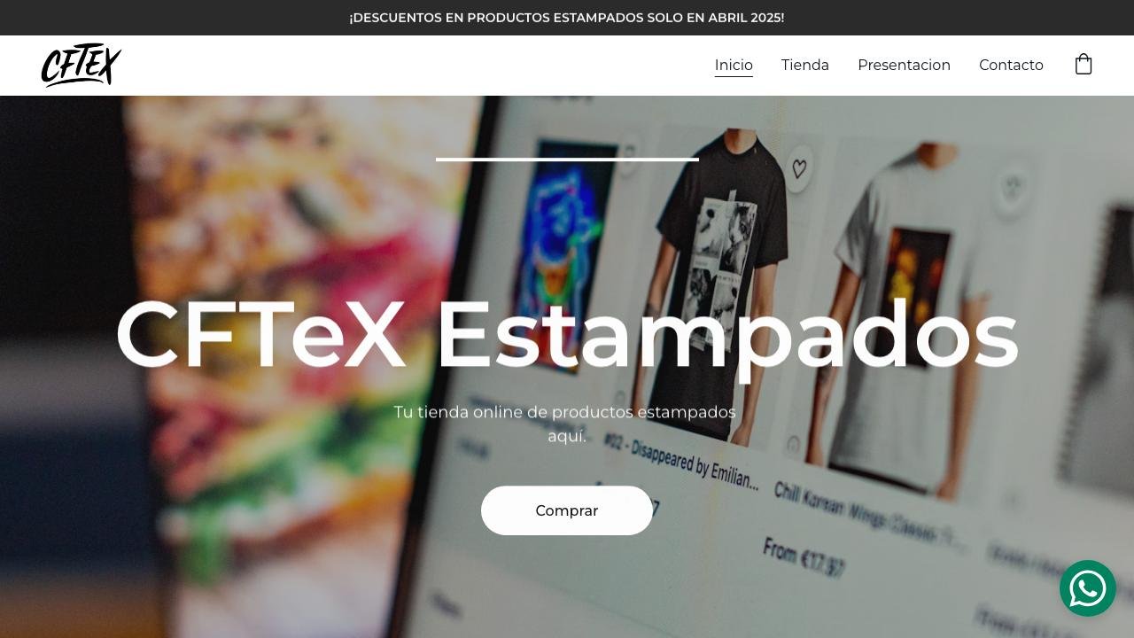 CFTEX - Indumentaria Estampada - Efectos Virales portfolio