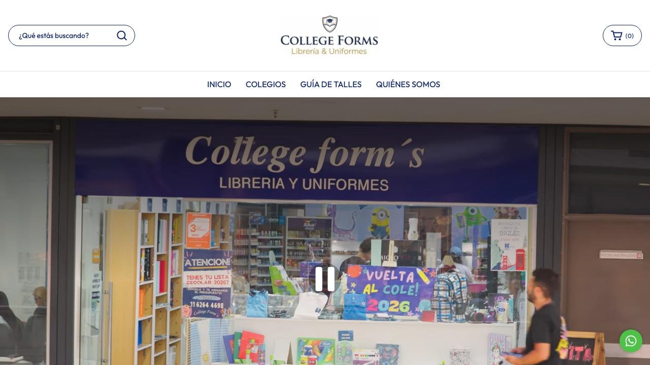 College Forms - Uniformes Escolares - Efectos Virales portfolio