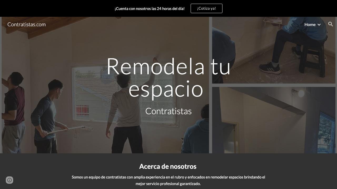 Contratistas - Remodelaciones - Efectos Virales portfolio