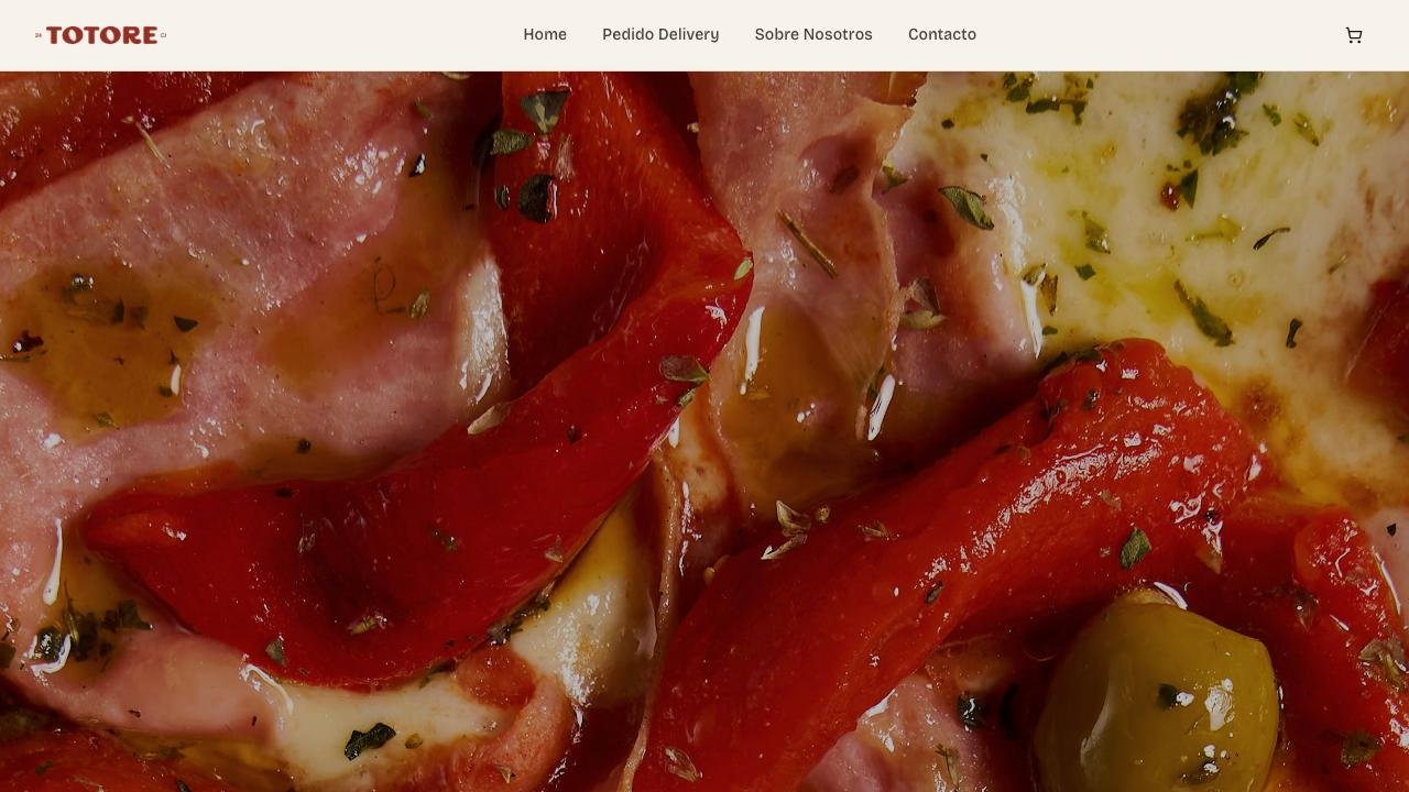 Pizzeria Totore - Sistema de Pedidos - Efectos Virales portfolio