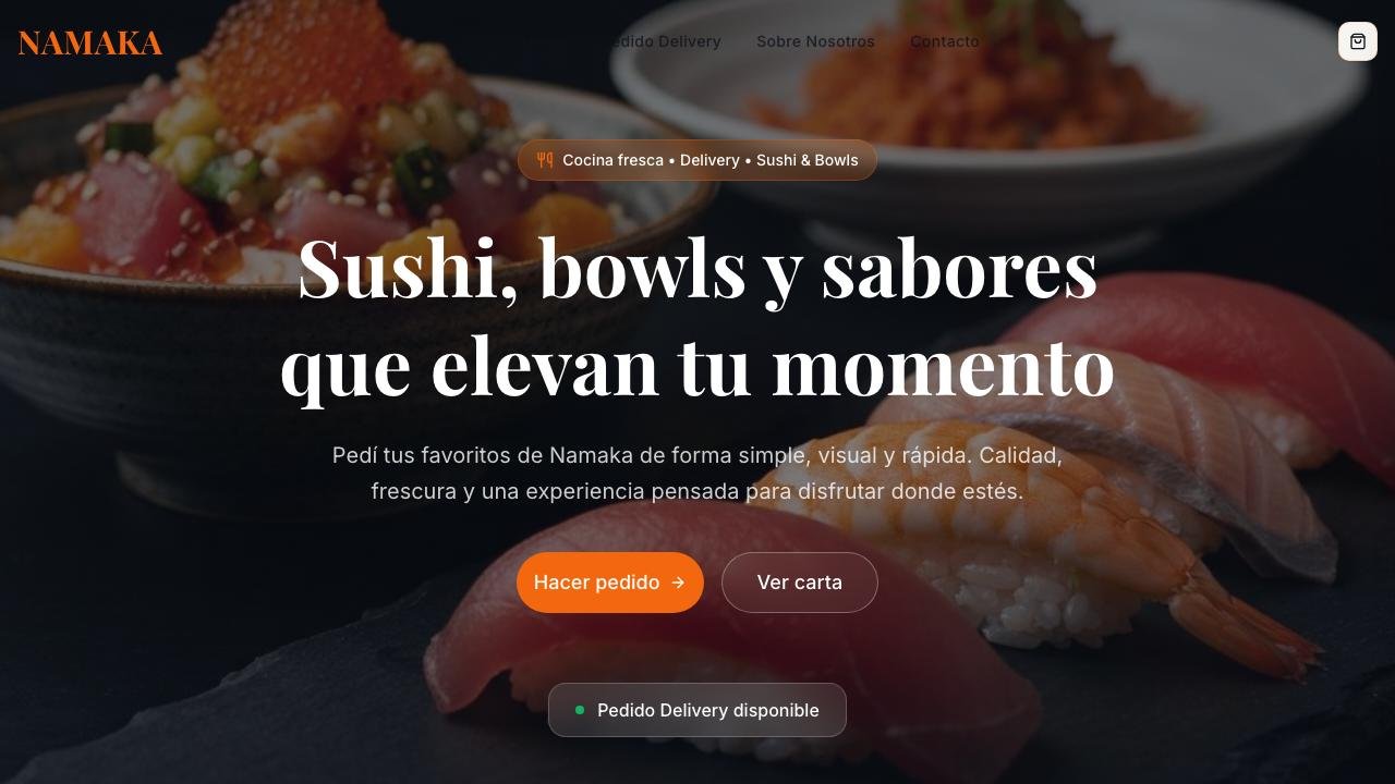 Sushi Club - Web de Delivery - Efectos Virales portfolio