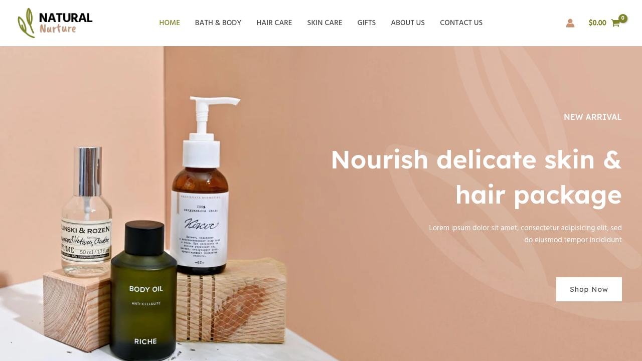 Tienda Natural - Belleza y Cuidado - Efectos Virales portfolio