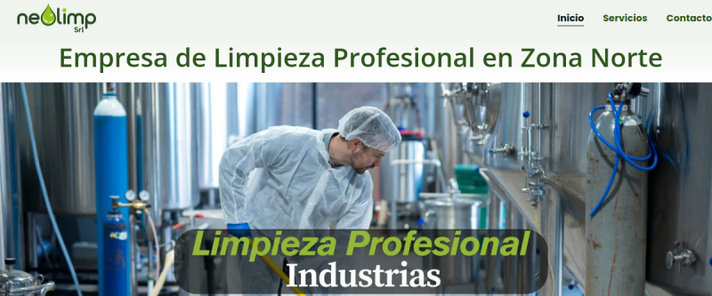 Neolimp Limpieza — Servicios hecho por Efectos Virales