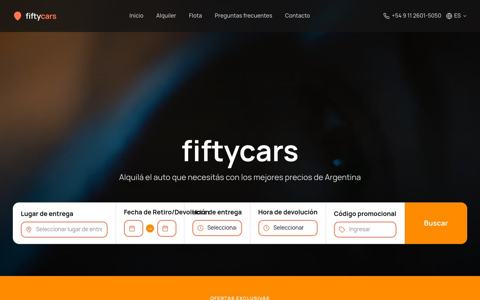 Rental Car Pro — Web App by Efectos Virales